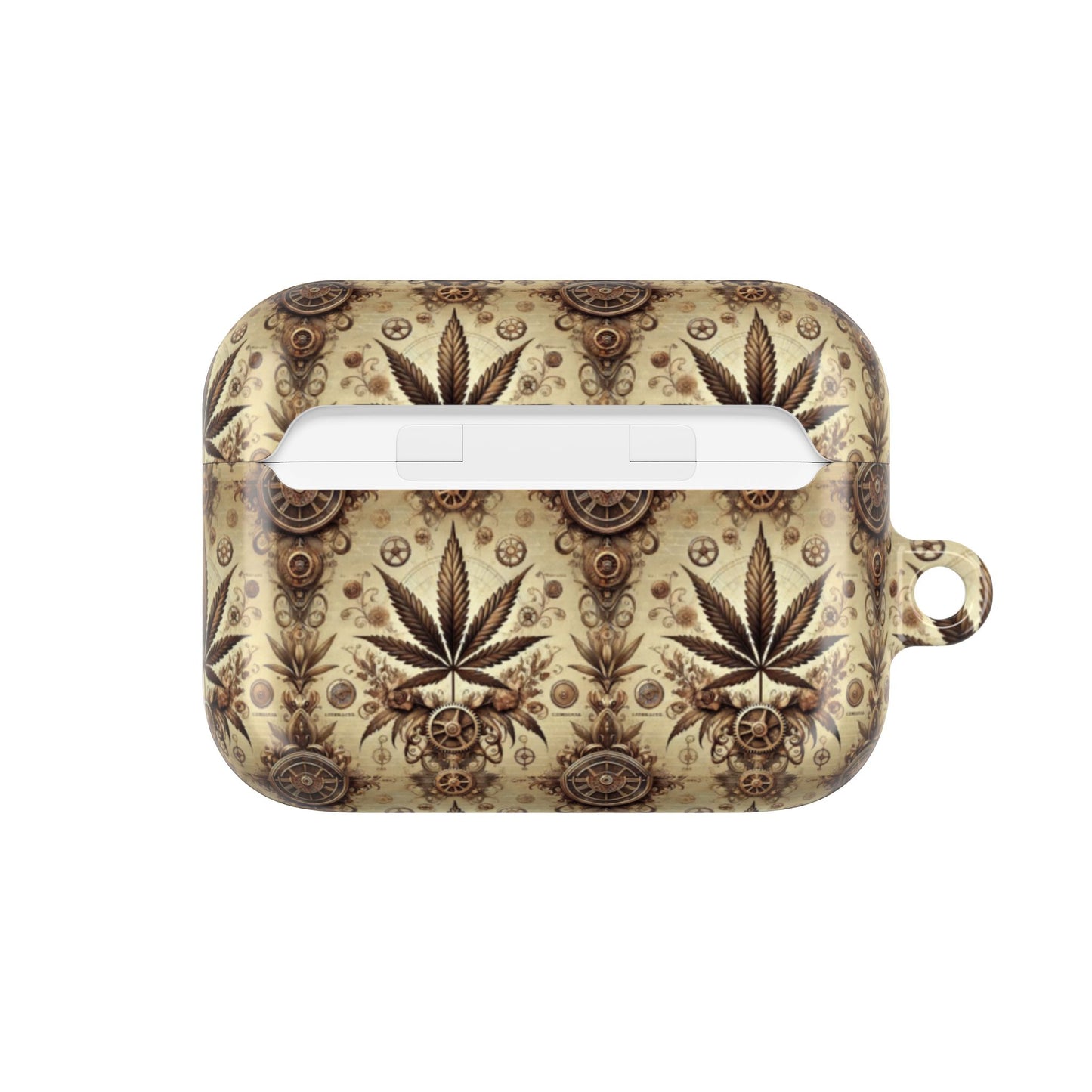 AirPod Cases - Gilded Leaf Society Cannabis Culture Luxury Leaf Design