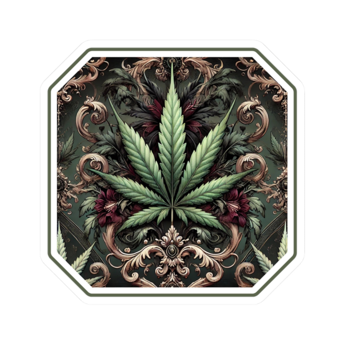 Stylish Cannabis Stickers