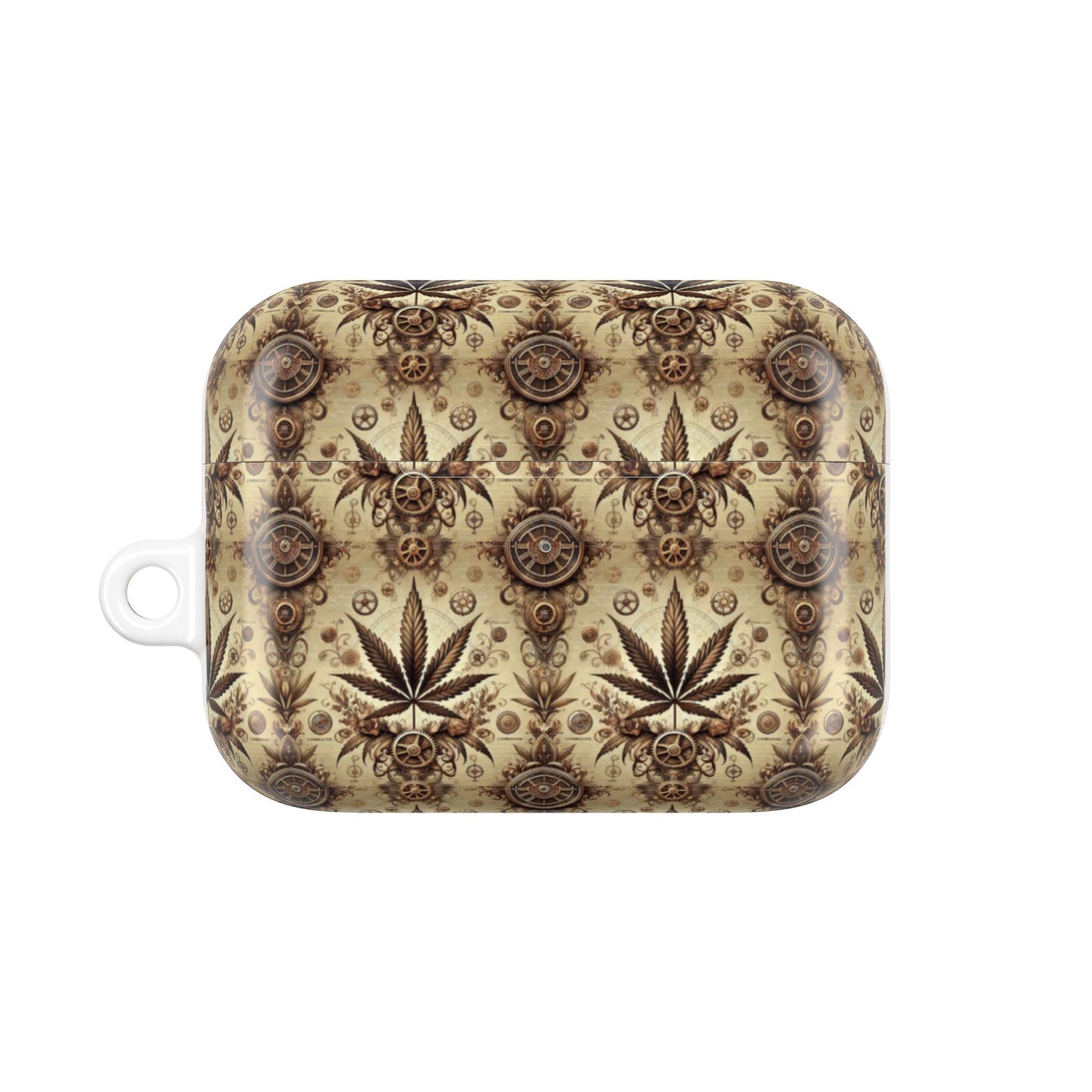 AirPod Cases - Gilded Leaf Society Cannabis Culture Luxury Leaf Design