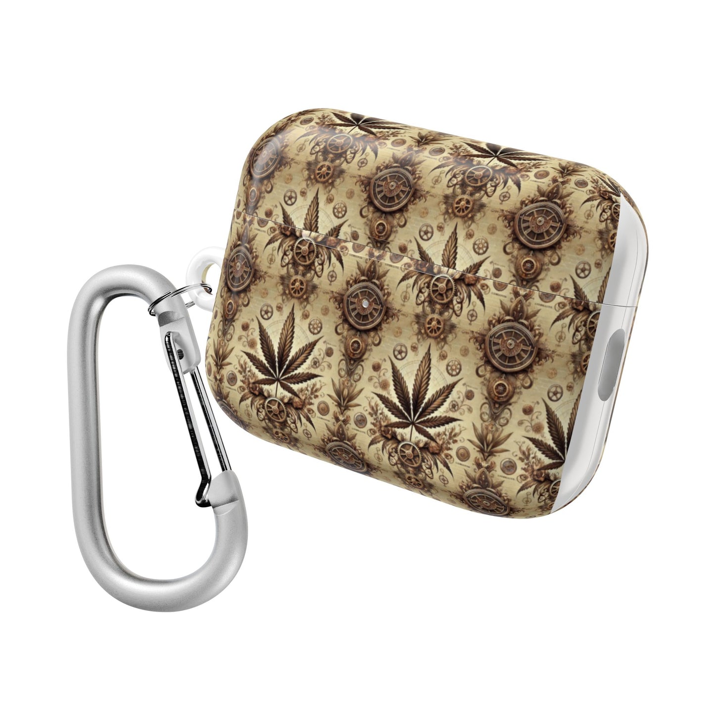 AirPod Cases - Gilded Leaf Society Cannabis Culture Luxury Leaf Design