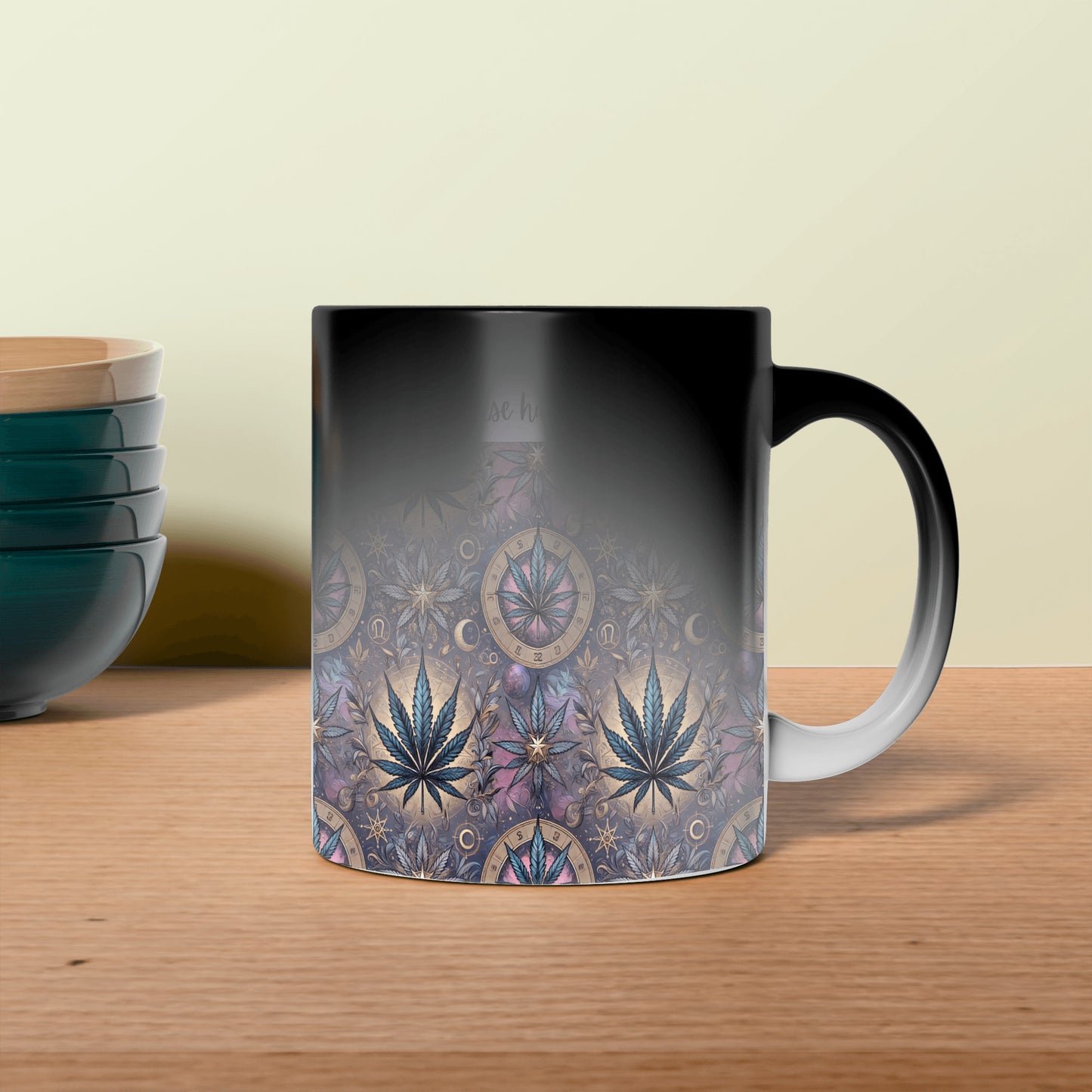 Just be yourself, Color changing mug.